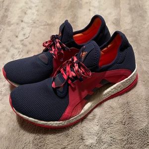 🏃‍♀️ Adidas Pure Boost X Women's Blue Running Shoes (Size 10)